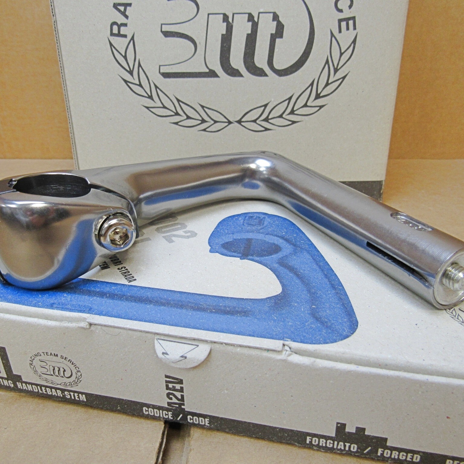 New-Old-Stock 3T 2002 Evol Quill Stem w/Gray Finish (25.8/26.0 mm clamp x 125mm)
