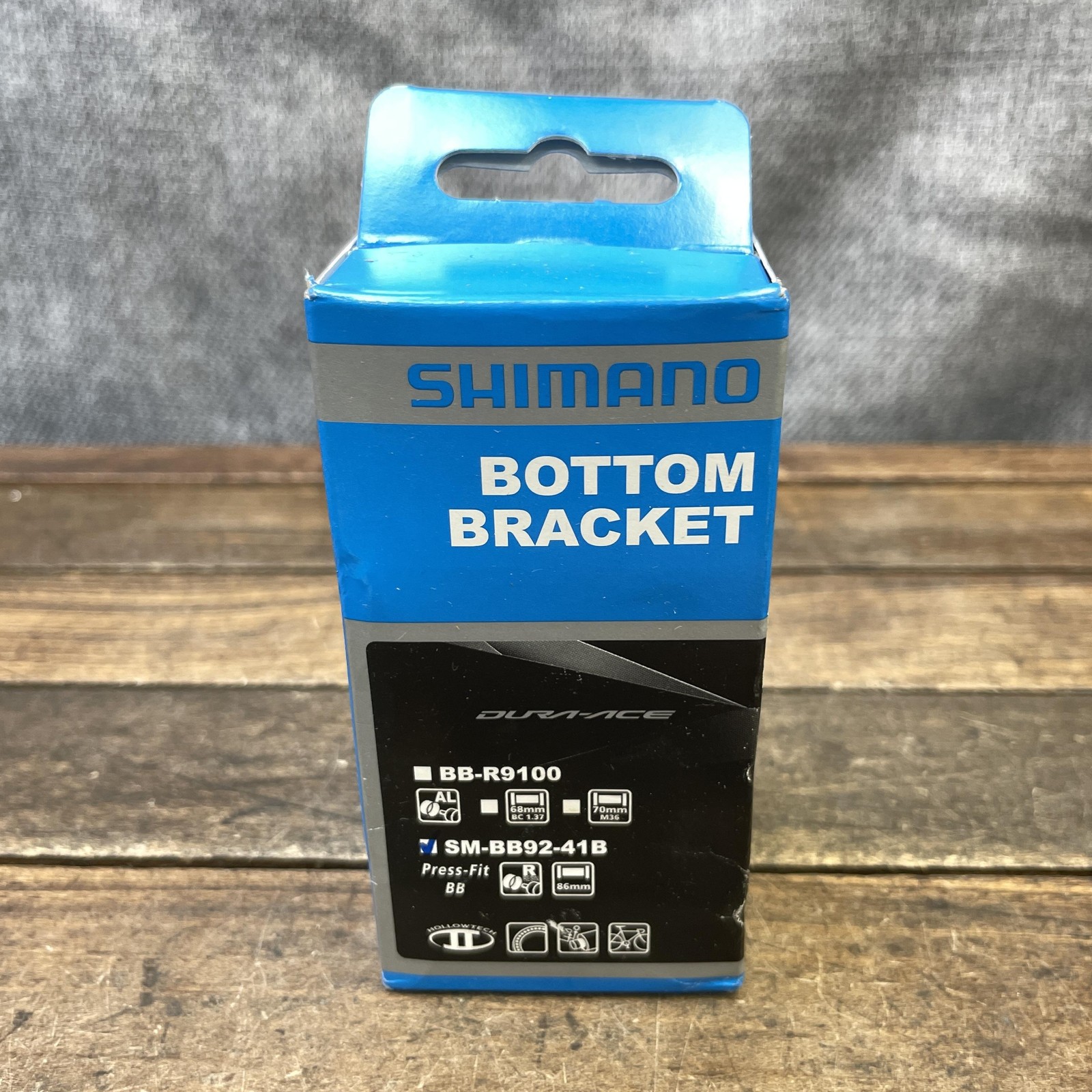 Shimano Dura-Ace Bottom Bracket SM-BB92-41B Press Fit BB86 Road Hollowtech