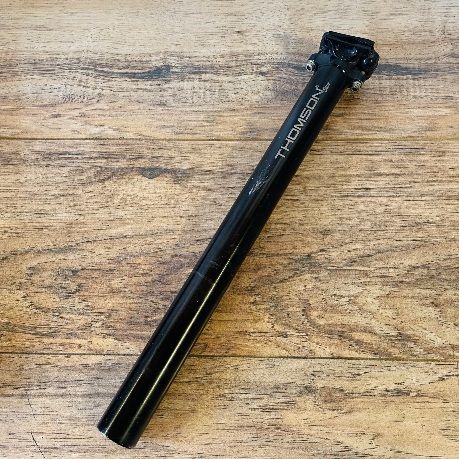 Thomson Elite Seatpost 31.6 x 367 Black Zero 0 Degree