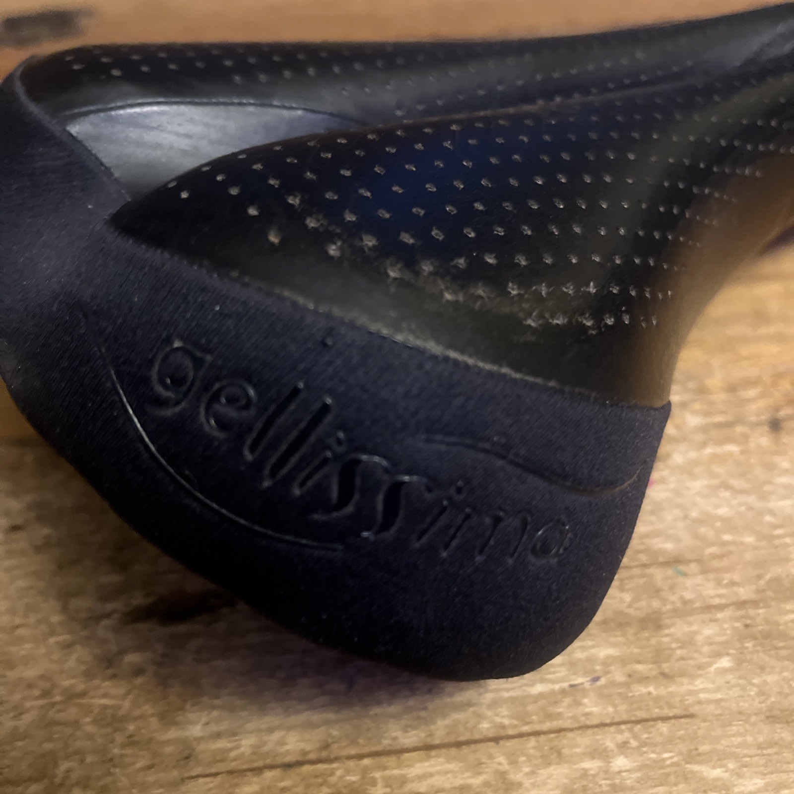 Vintage Terry Gellisima Saddle 268 mm Long 168 mm Wide 90s Anatomical Groove