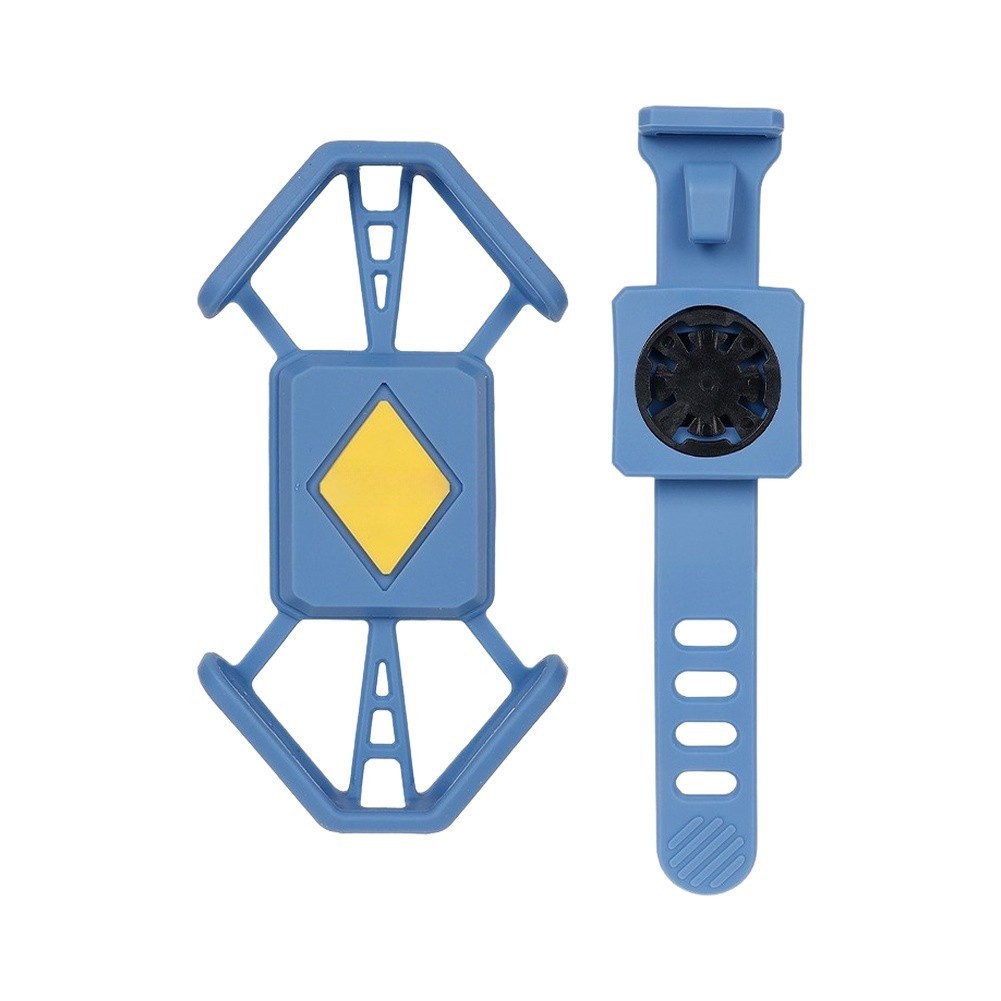 Silicone Phone Mount for Bicycles with Secure Grip and No Tool Installation