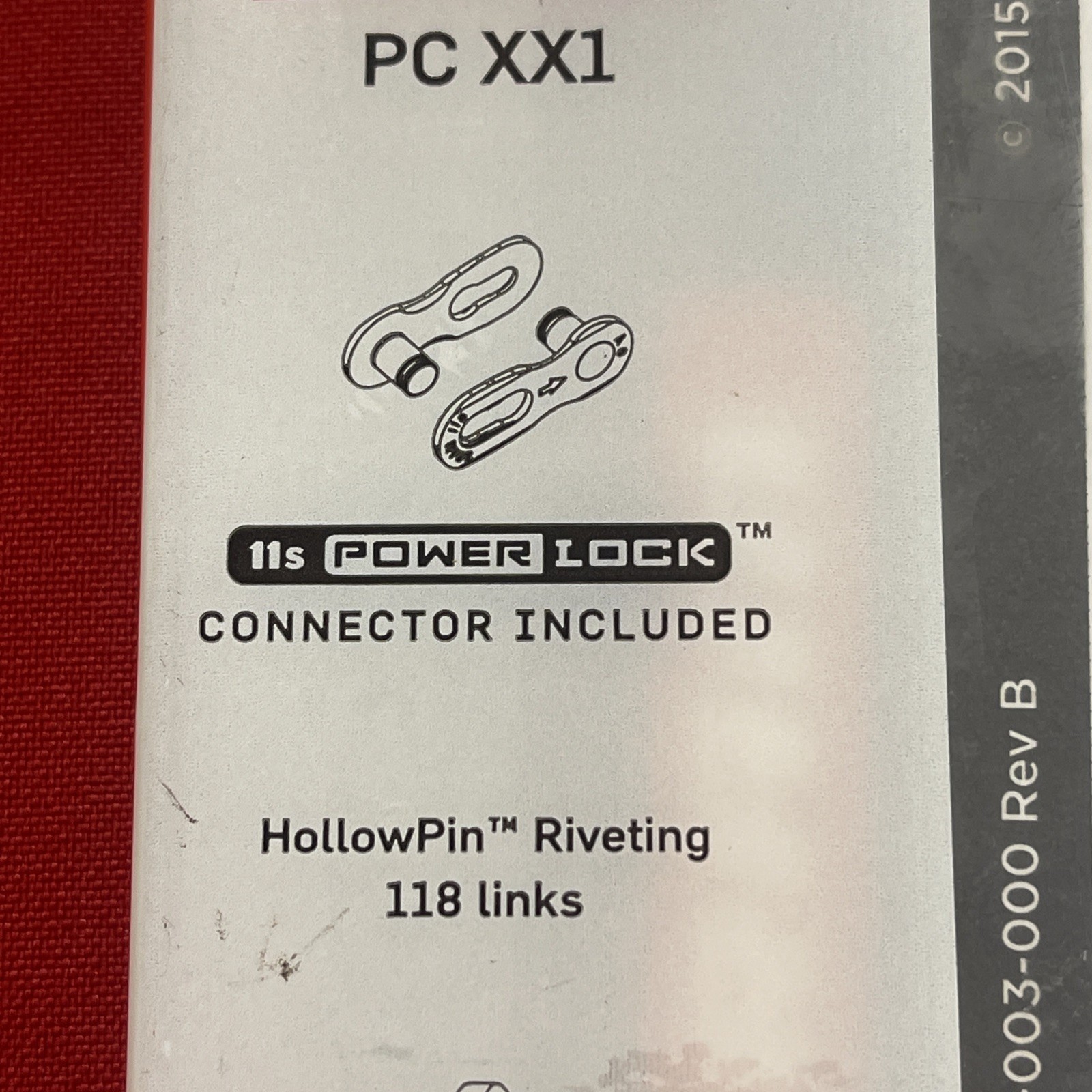 SRAM PC XX1 11 Speed Chain, HollowPin Riveting 118 Links, Connector Included NEW