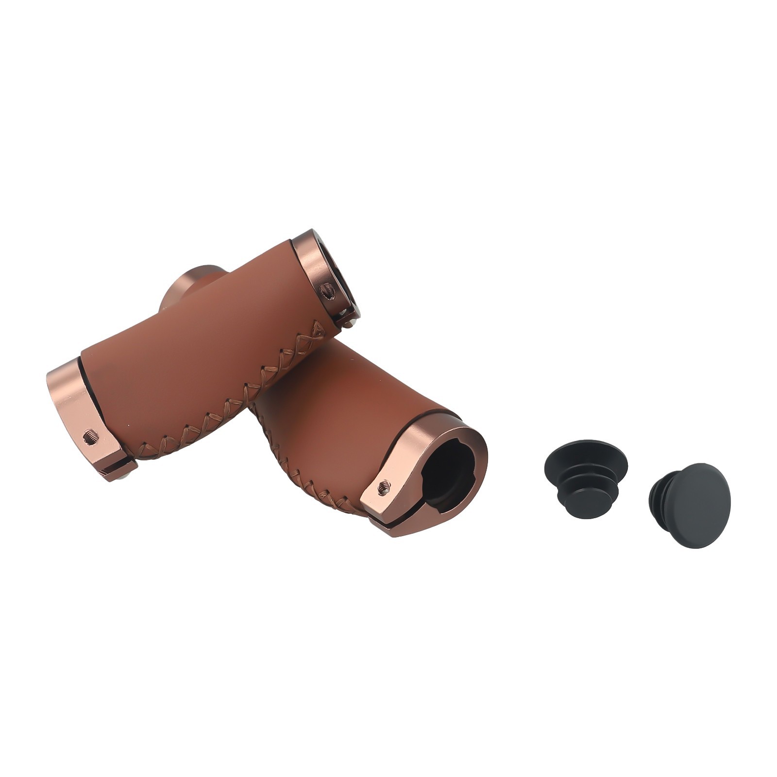 Bike Bicycle Anti-skid Ahock Handlebar Grips Long/Short Leather Handlebar Cover