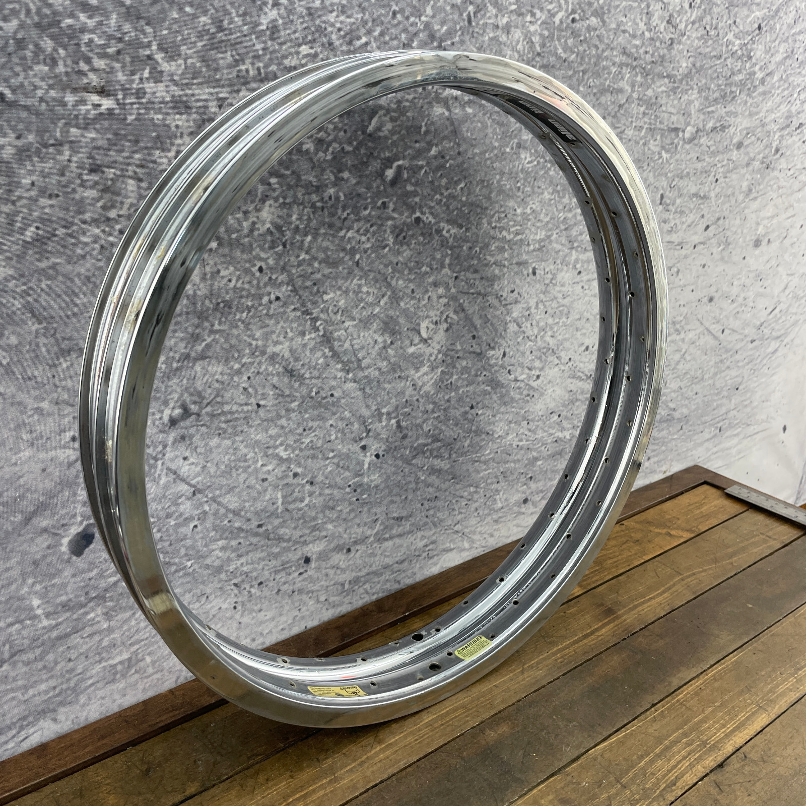 Alienation BMX Rims Runaway Deviant 36h 20 in Chrome Hoop 36 Hole Set Flake