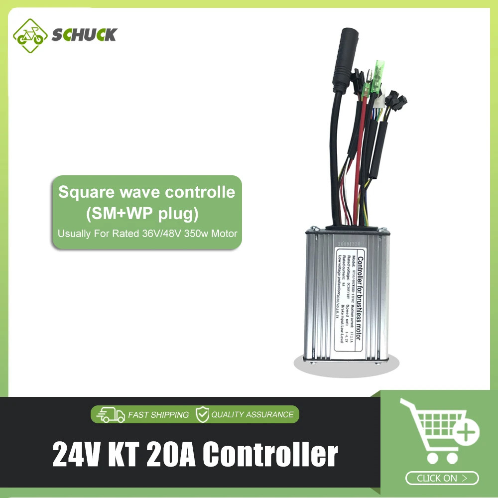 15A 17A 22A 25A 30A 35A 50A E-bike Square Sine Wave KT Controller 36V 48V 72V