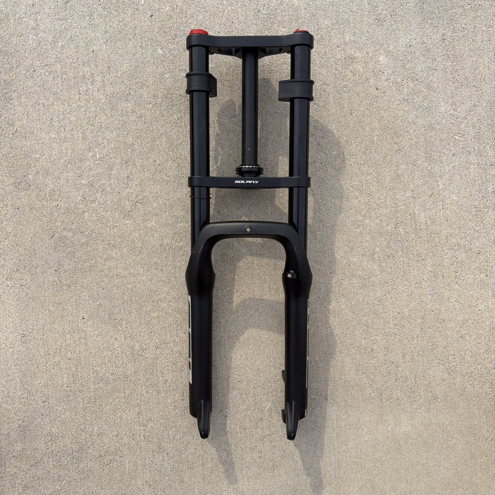 Bike Suspension Fork 20inch 4.0 Tire Double Shoulder Snow Beach MTB Fat Fork