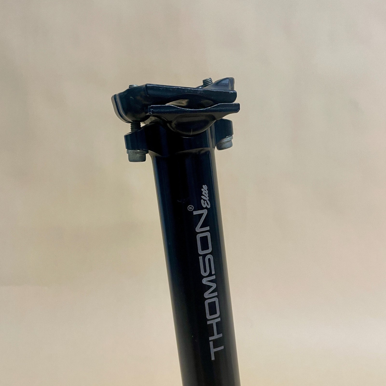 Thomson Elite Seatpost 30.9mm x 367mm Black Zero Setback Road Track MTB