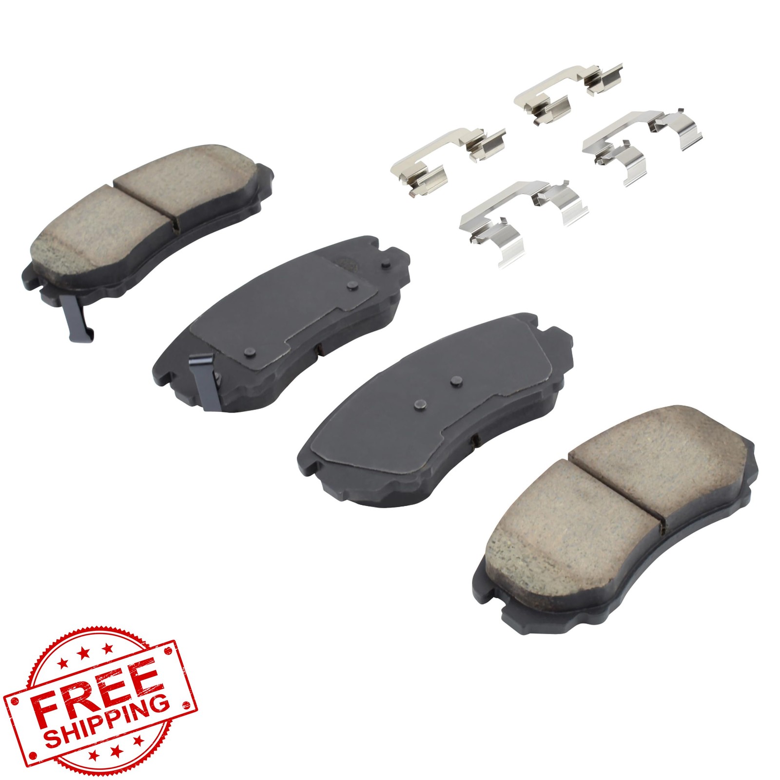 Quality-Built BP0924-M Front Semi-Metallic Brake Pads Hyundai Kia Elantra Optima