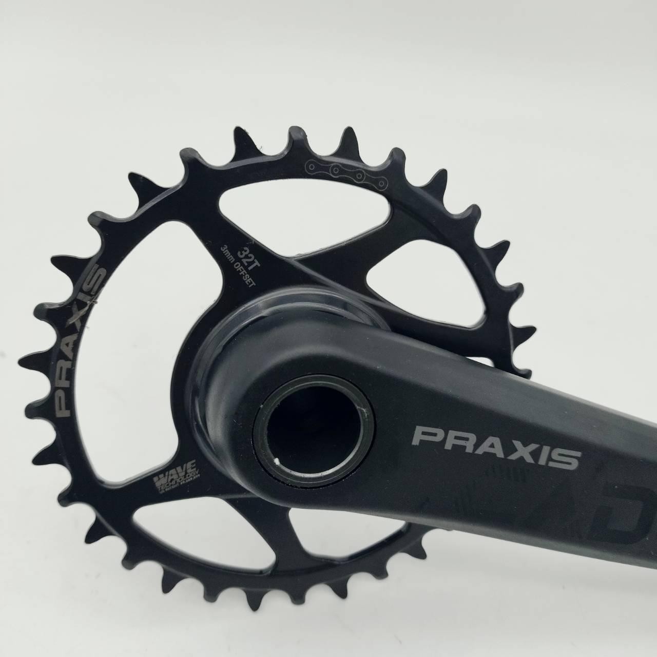 Praxis Works Cadet HD M24 Crankset 30T Narrow Wide 175mm Length, 24mm Spindle