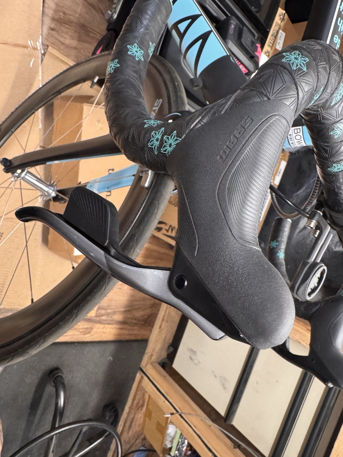 SRAM Force AXS Wireless Electronic Rim Brake Mechanical Braking Shifters