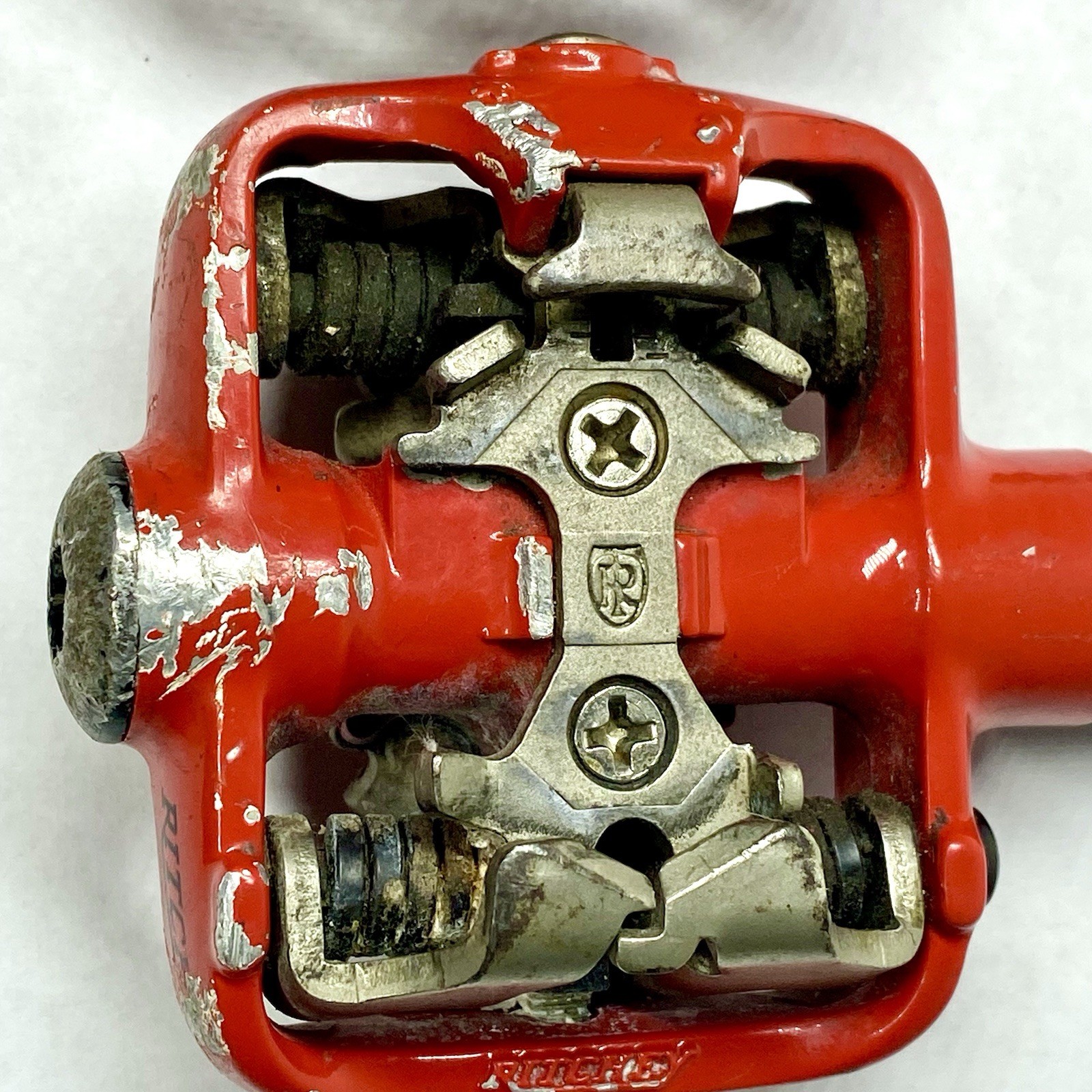 Ritchey Logic SPD Clipless Pedals Red 9/16” MTB Gravel Bike Pair