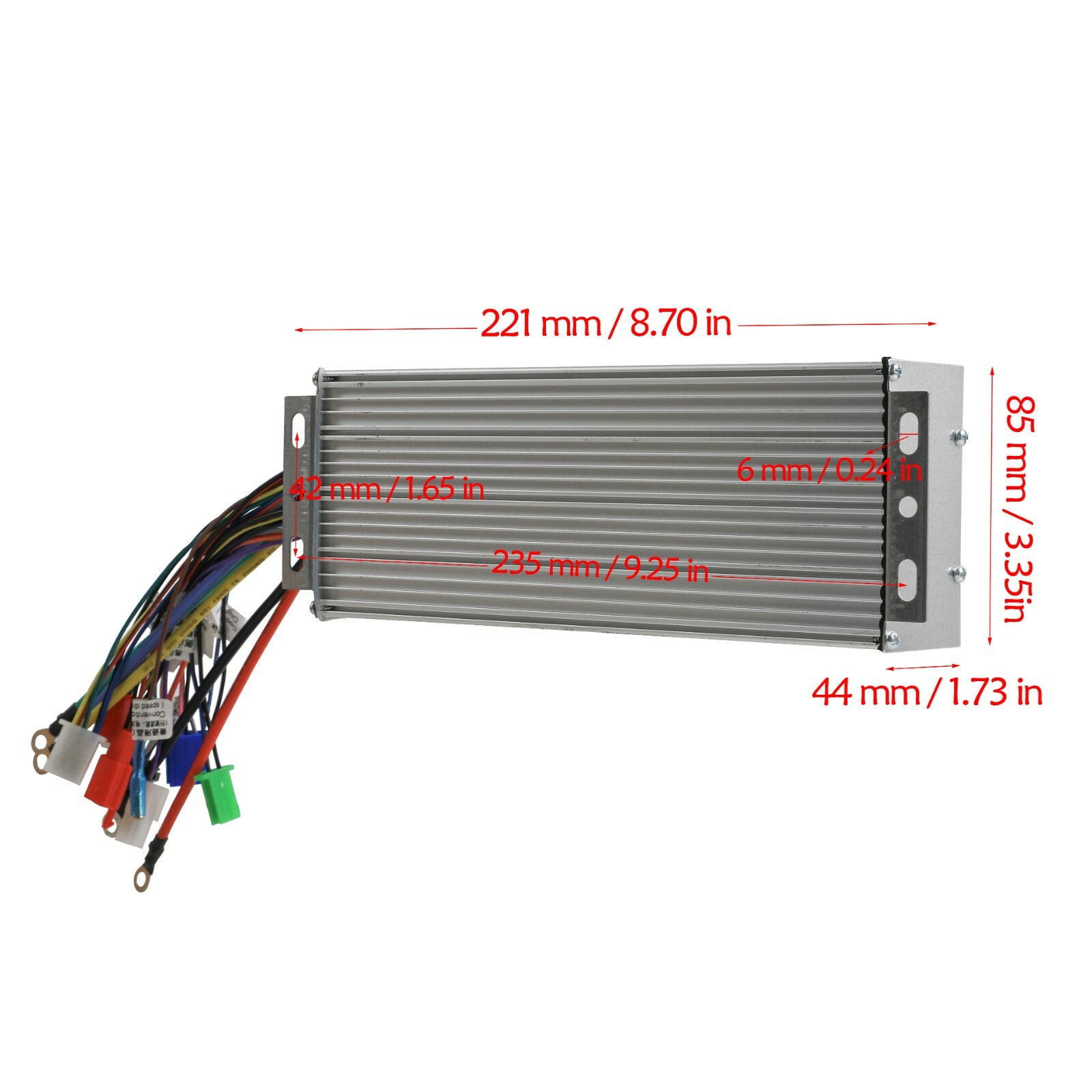 48V 1000W DC Electric Brushless Motor Controller+ Throttle for E-Bike Scooter