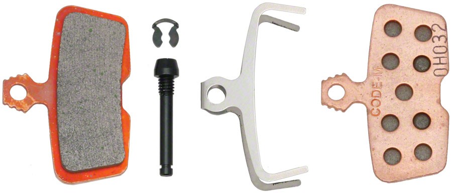 Code Disc Brake Pads – SRAM Disc Brake Pads – Sintered Compound, Steel Backed,
