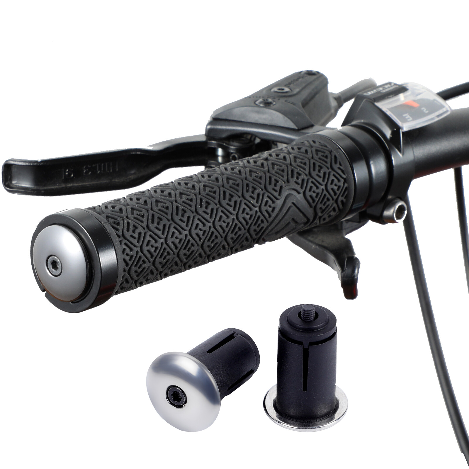 WEST BIKING Bicycle Handlebar Grip Plugs Bar End Cap Cover MTB Bike Bar Ends