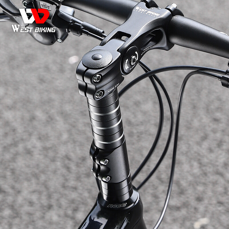 WEST BIKING Bike Fork Stem Extender Bicycle Handlebar Riser Extension Adapter