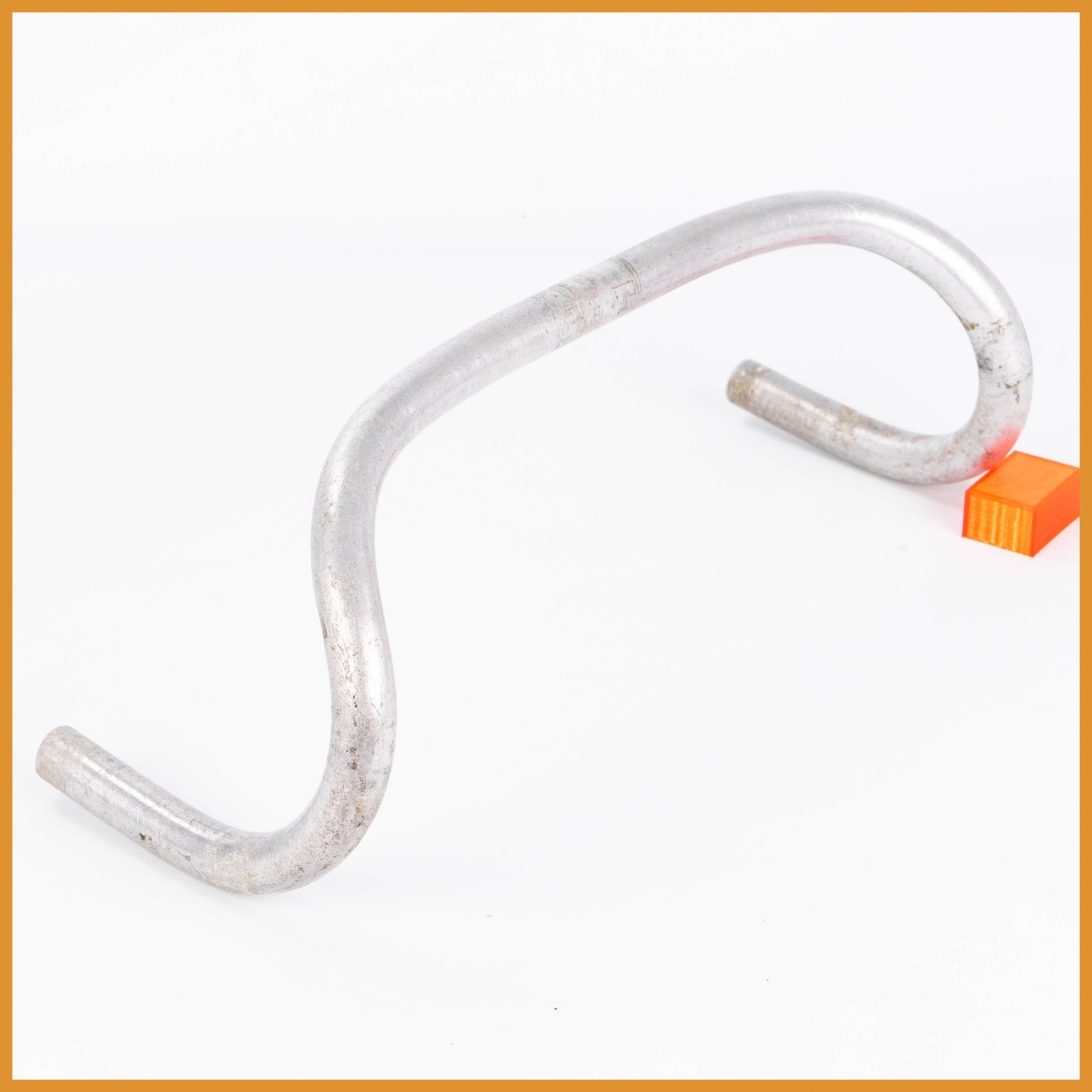 ALUMINIUM 22mm OLD HANDLEBAR 30s 40s VINTAGE ROAD BIKE BICYCLE ALLOY ALUMINUM 22