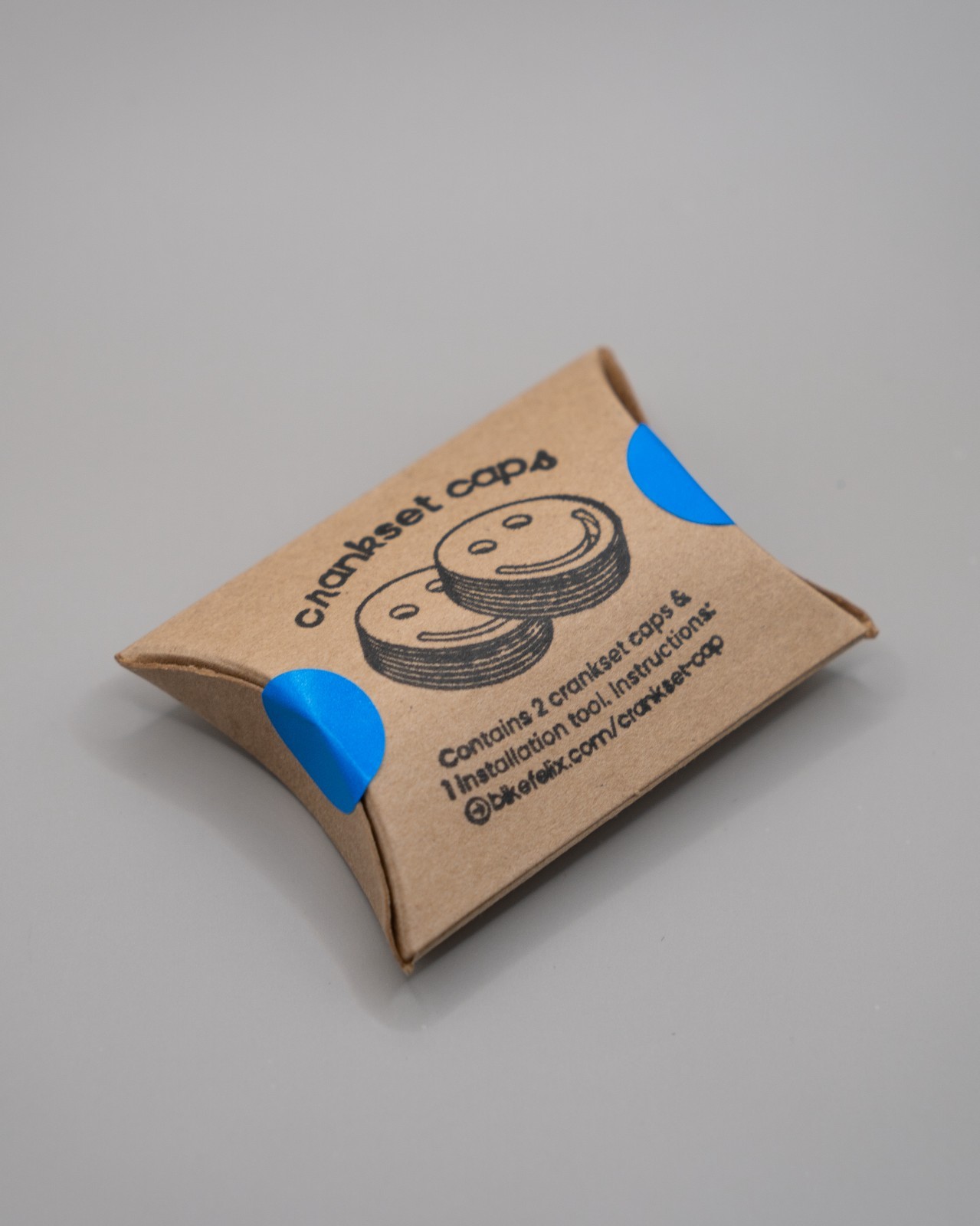 Smiley Aluminium Crankset Caps (Universal Square taper compatible)