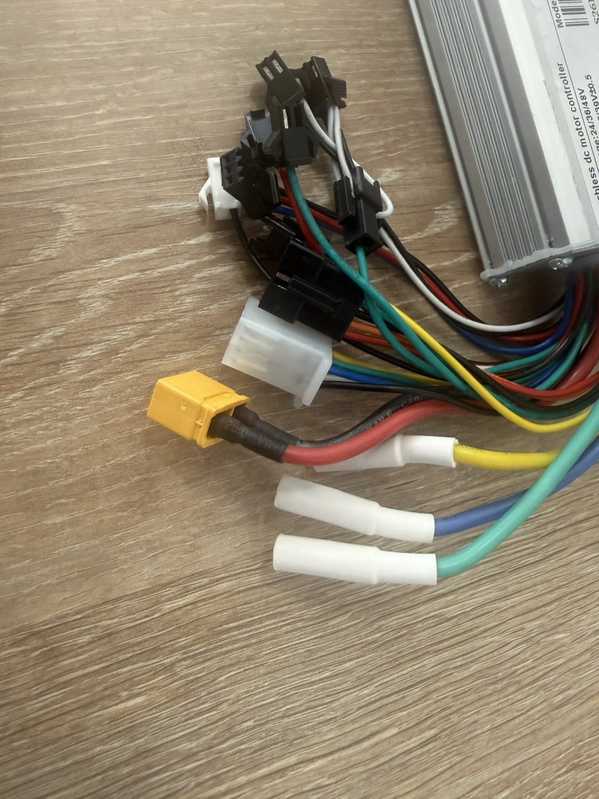 S9-61 Brushless DC Motor Controller 24V/36V/48V 500W 25A E-Bike Scooter – NEW