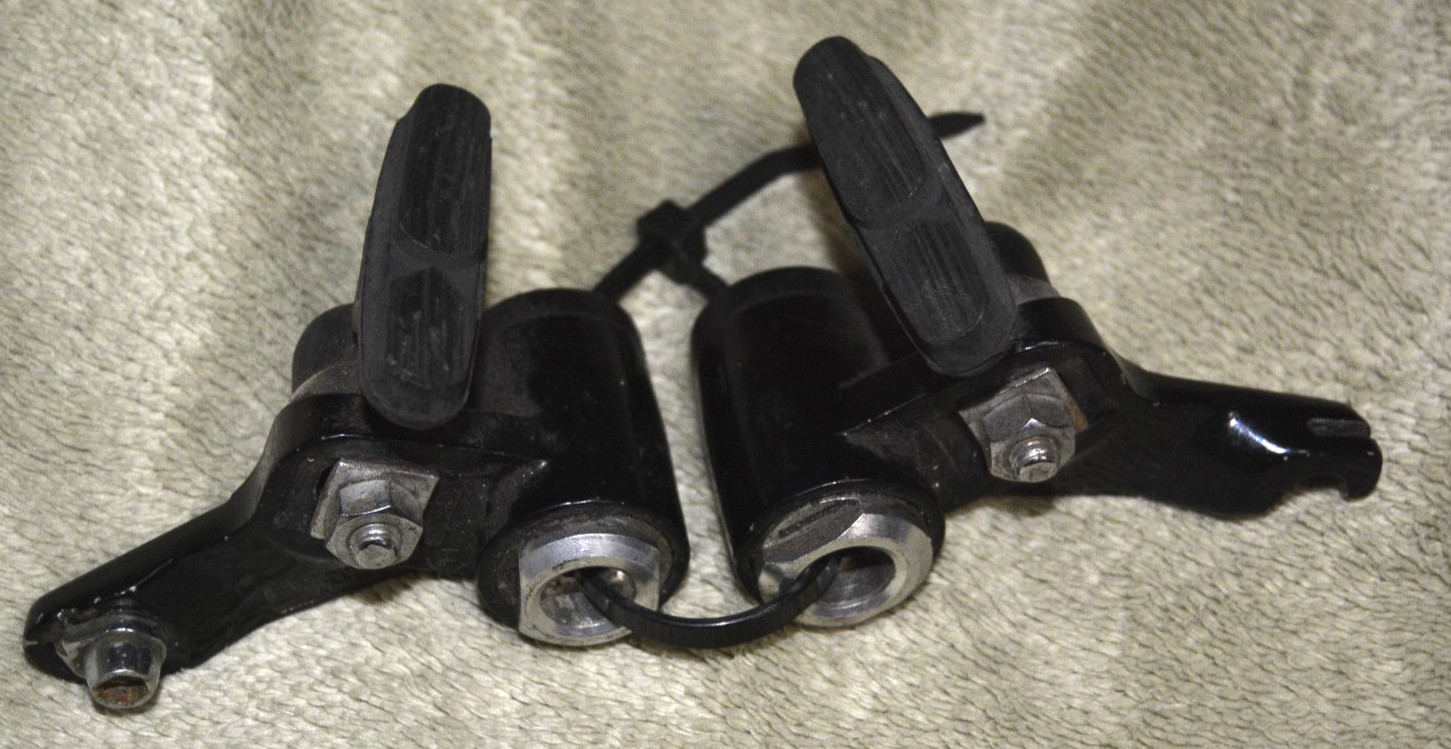 Suntour SE XC Pedersen Self-Energizing Cantilever Brakes Black Vintage 80s/90s