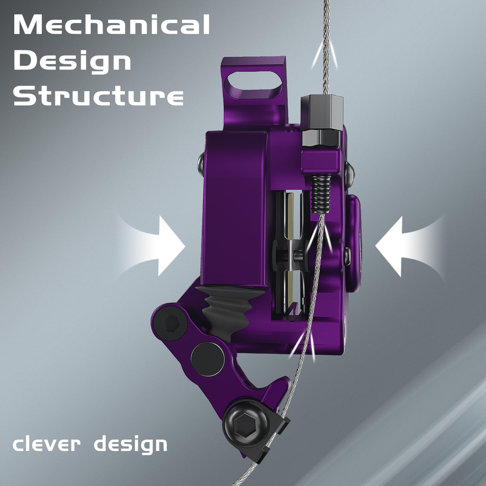 DYISLAND XT-7 E-Bike Hydraulic Disc Hole distance 74mm, Purple-Brake Calipers