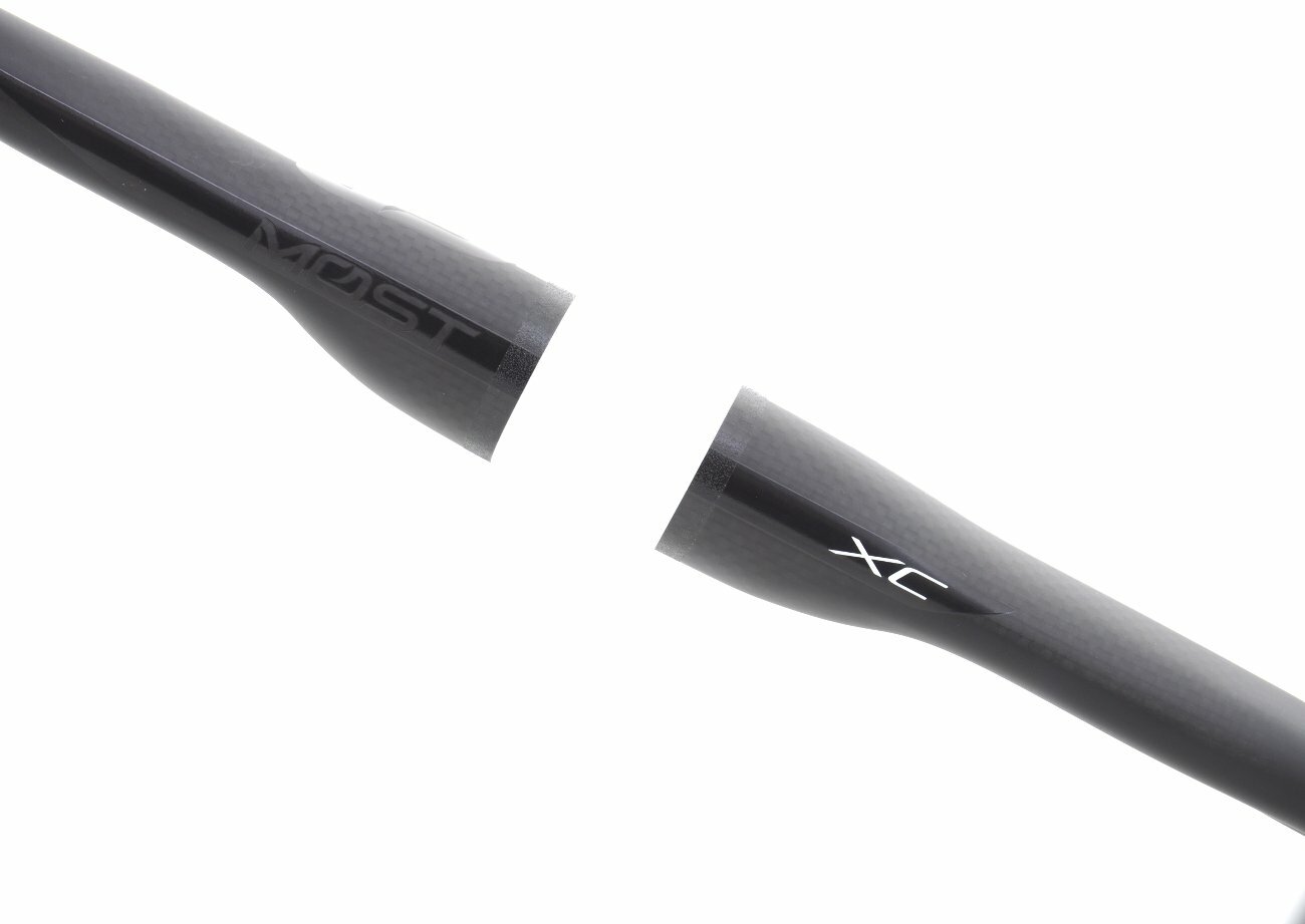 Pinarello MOST JAGUAR XC AERO ALU CARBON 3K Handlebar 42cm O-O fit di2 ,Black