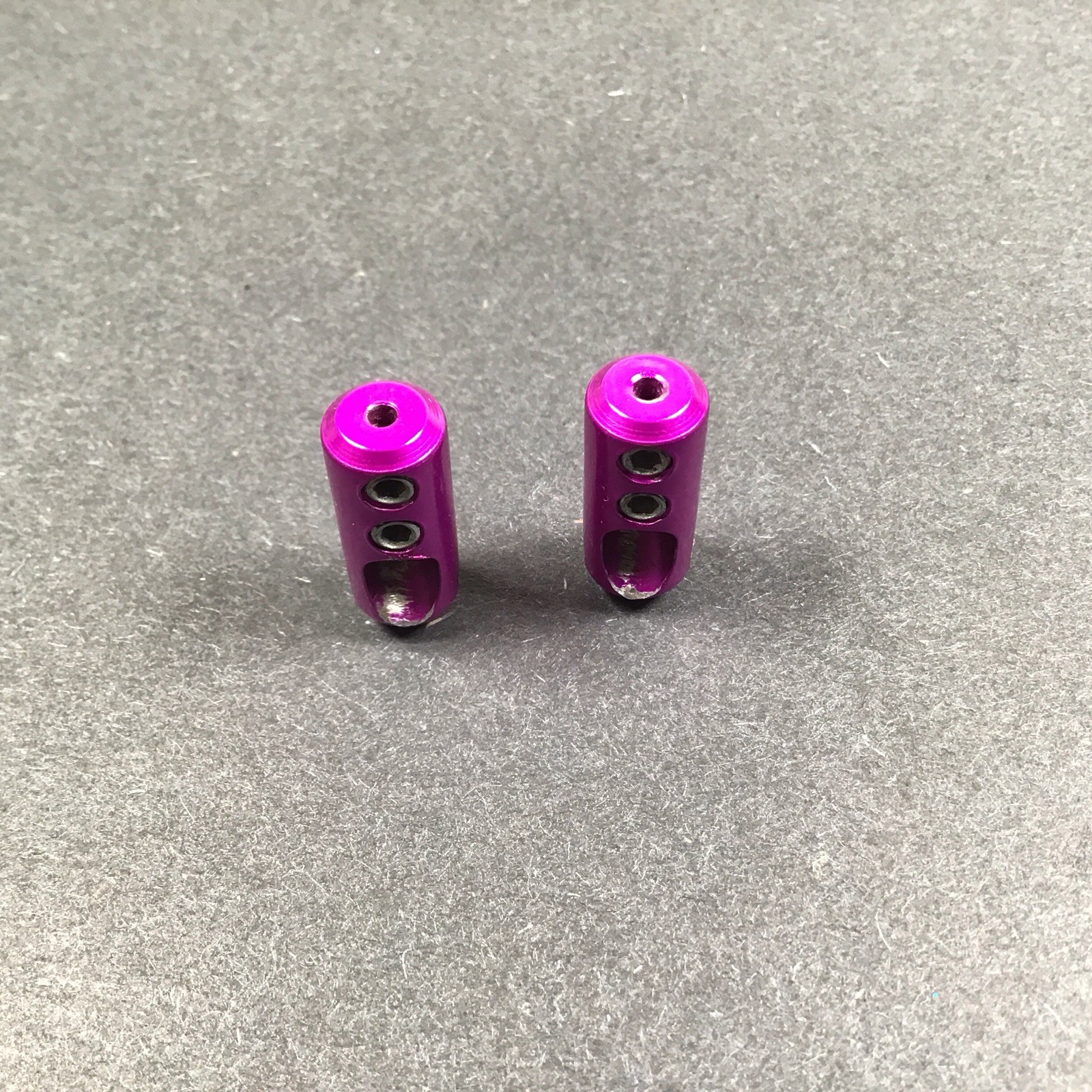 Joe’s Cantilever Brake Cable Hanger Set 3DV Purple Vintage MTB Yeti Grafton Rare