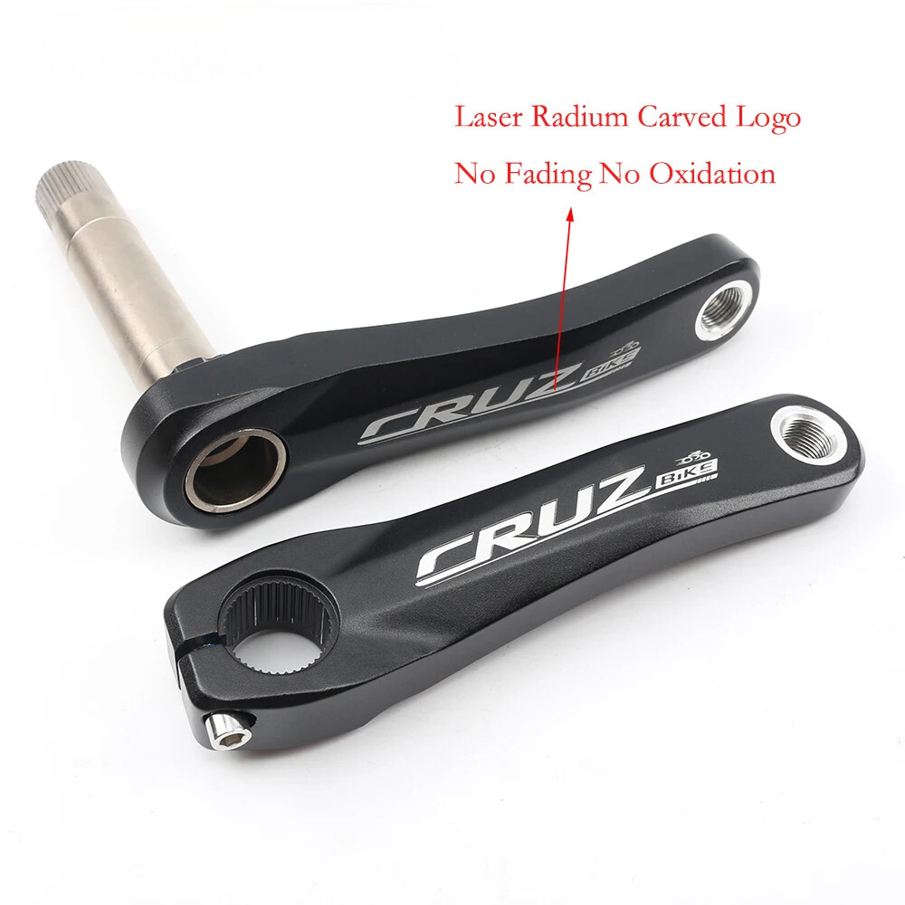 MTB Child Bike Crank Arm 89-150mm Kids Folding Bicycle Crank for 9-12 Speed