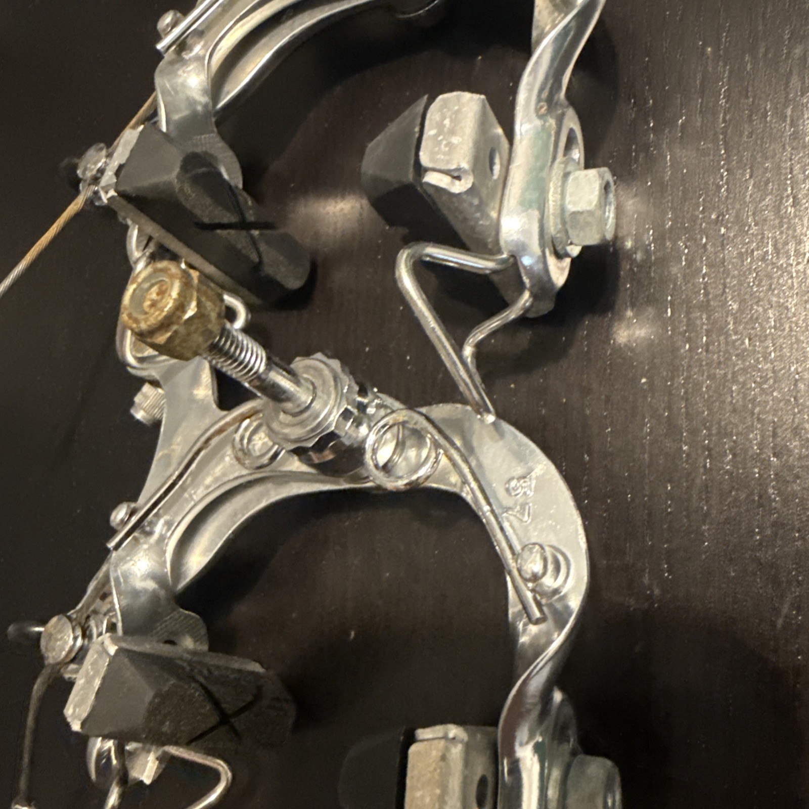 Shimano 600 Arabesque Vintage Brake Caliper Set Front Rear Nutted