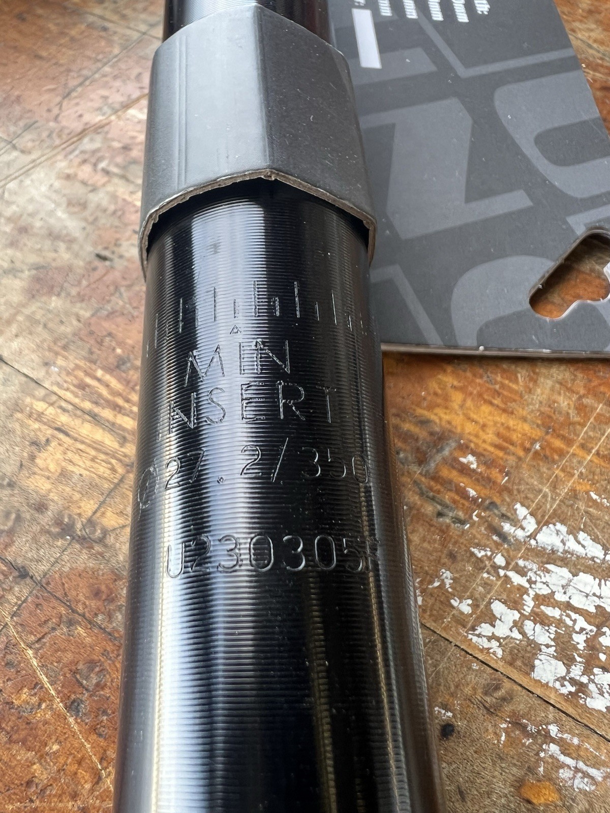 Kalloy UNO Seatpost 27.2mm x 350mm ~ Black ~ Aluminum