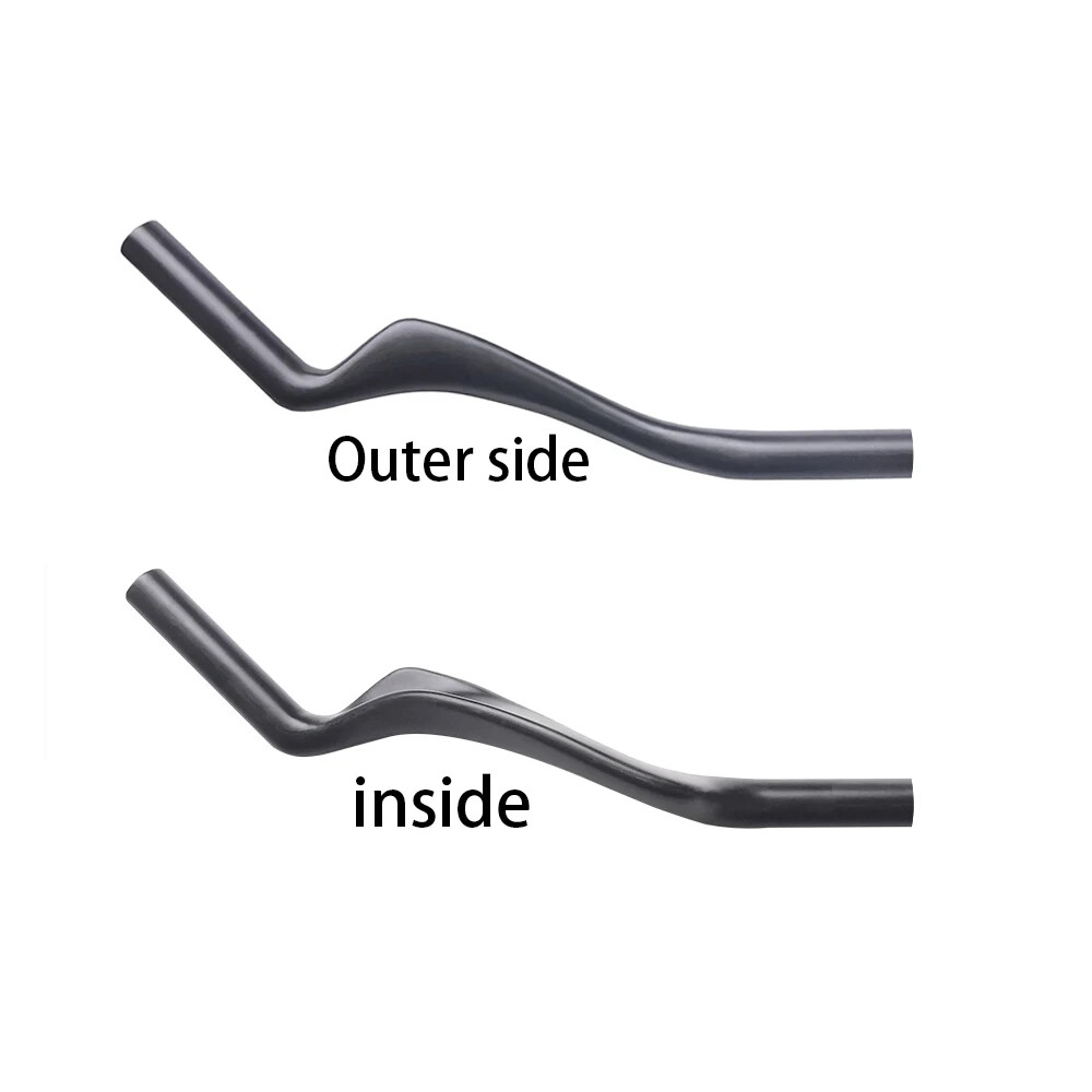 Carbon Fiber TT Road Bicycle Handlebars 31.8×400 420 440mm Caliber Triathlon Bar