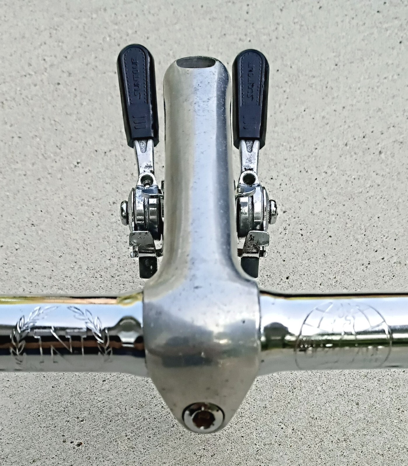 Vintage Nitto Dia Compe & Suntour Road Bike Handlebars Brakes Derailuers 80s Vtg