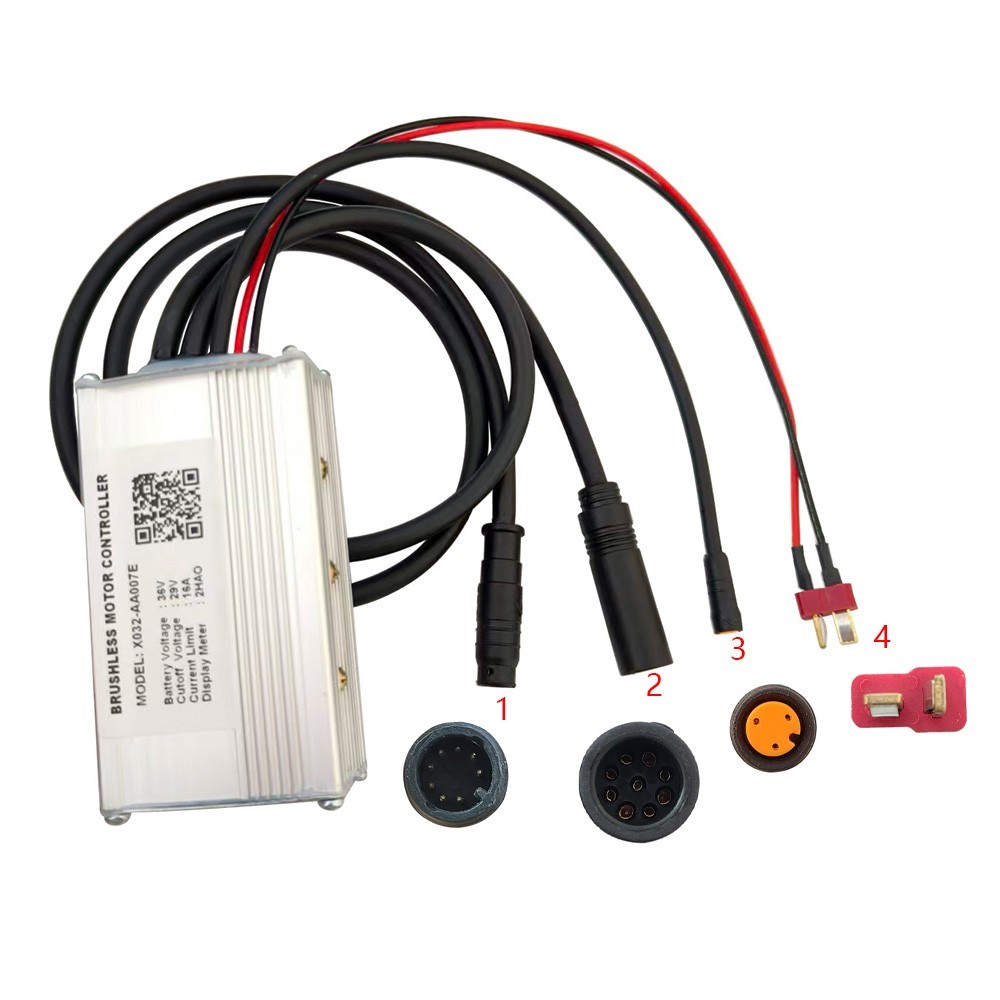 Brushless Motor Controller X032-AA007E 36V 16A Electric Bike Conversion Kit 2HAO