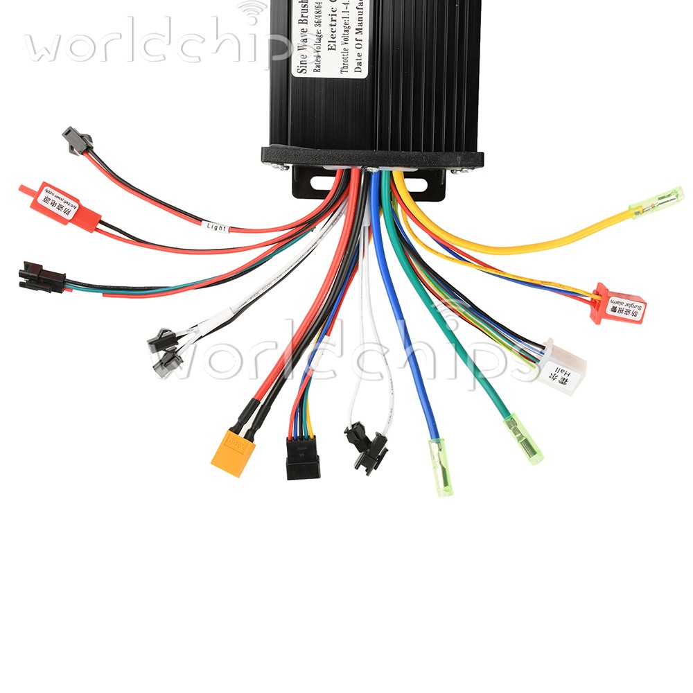 36V 48V 64V 40A 30A 20A Brushless Motor Controller E-Bike S866 LCD Display Meter