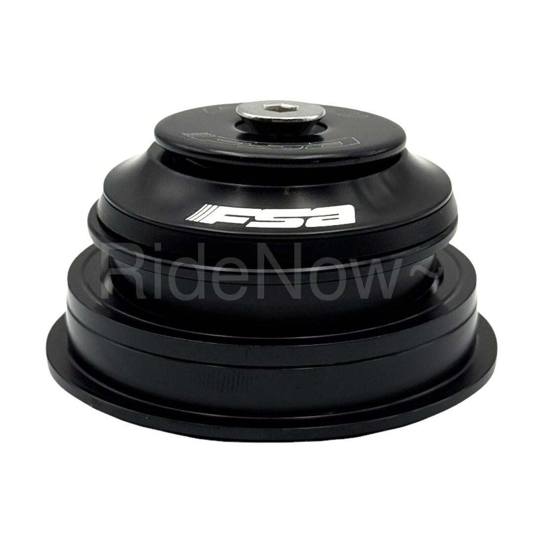 FSA 1-1/8″ Tapered Headset 50mm/62mm OD 36°/45° Bearing Black,Cover 5.3mm