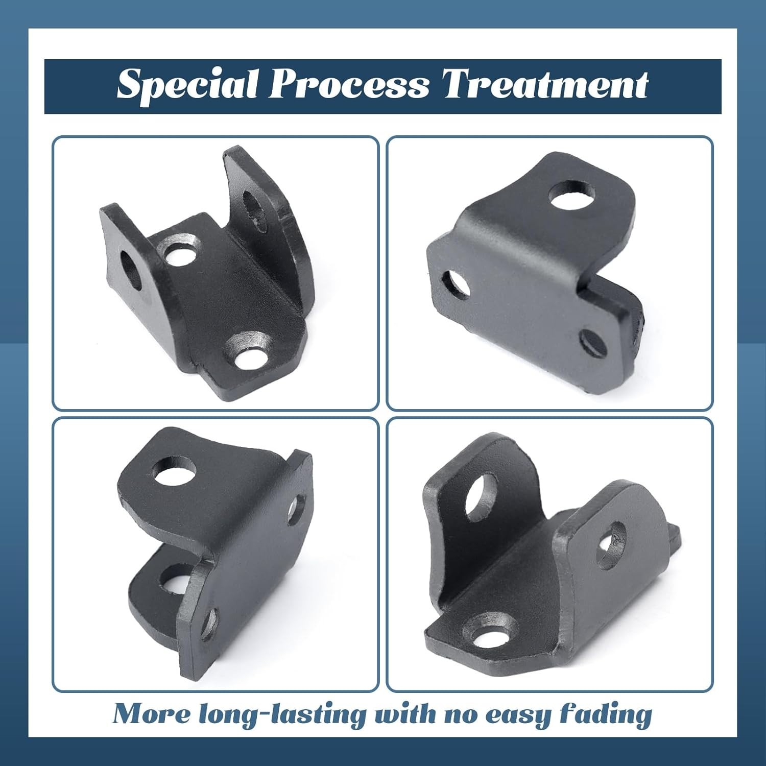 1 Pair E-Dirt Bike Foot Pegs Bracket Holder Compatible with Tuttio Soleil 01, Fo
