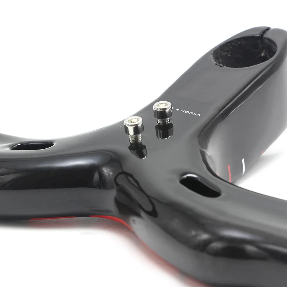 Full Carbon Fiber Road Bicycle Integrated Handlebar 28.6mm 400/420/440mm Width