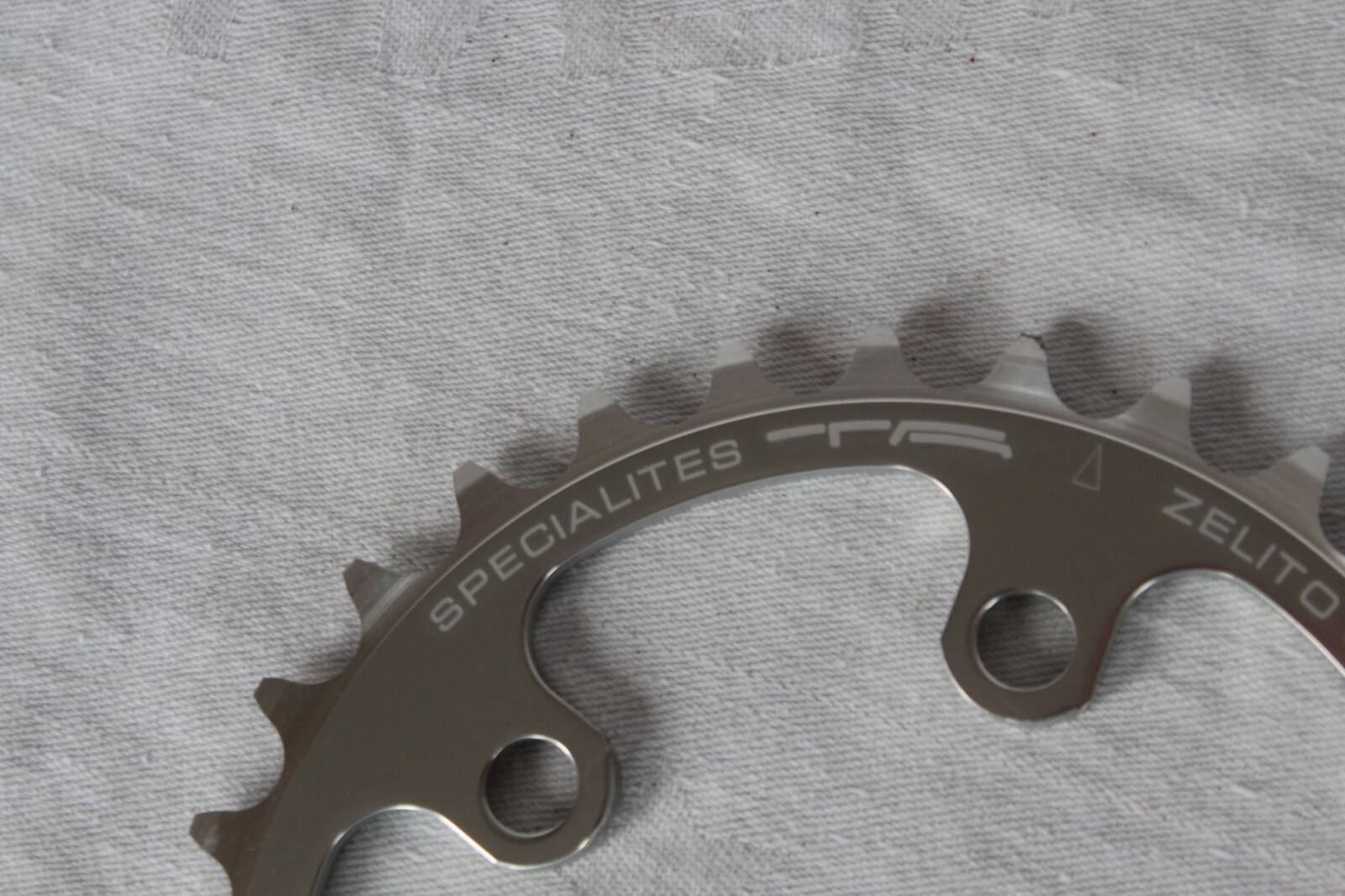 Specialites ZEPHYR 30T 74 mm Chainring Silver 9/10 Speed NOS Triple 7075 T6