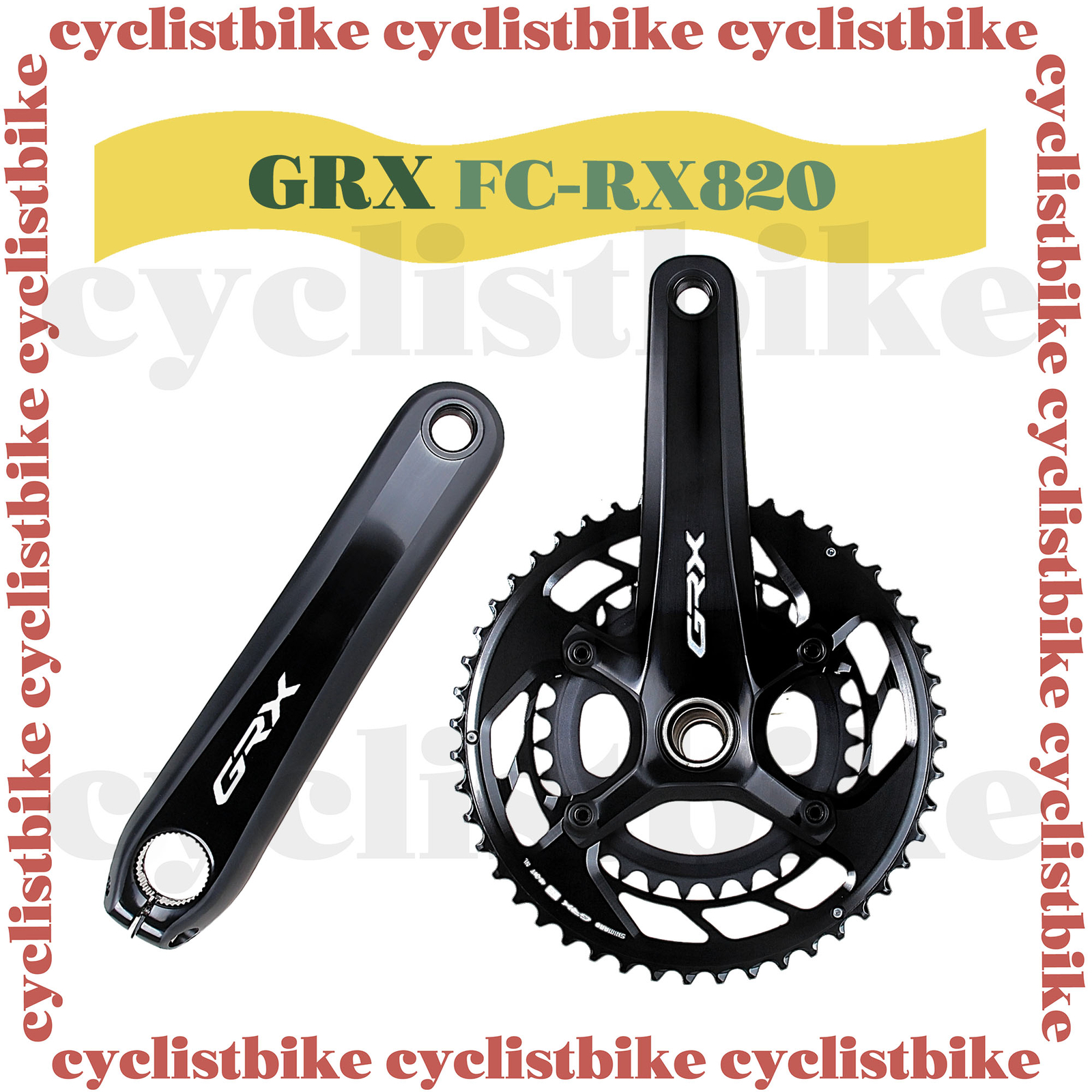 NEW SHIMANO GRX FC-RX820/ST-RX820 12 speed Mechanical Groupset Gravel Road Bike