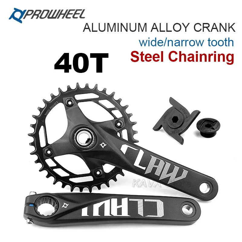 175 170mm 104BCD Mountain Bike Crankset 32 34 36 38 40T Narrow Wide Chainring