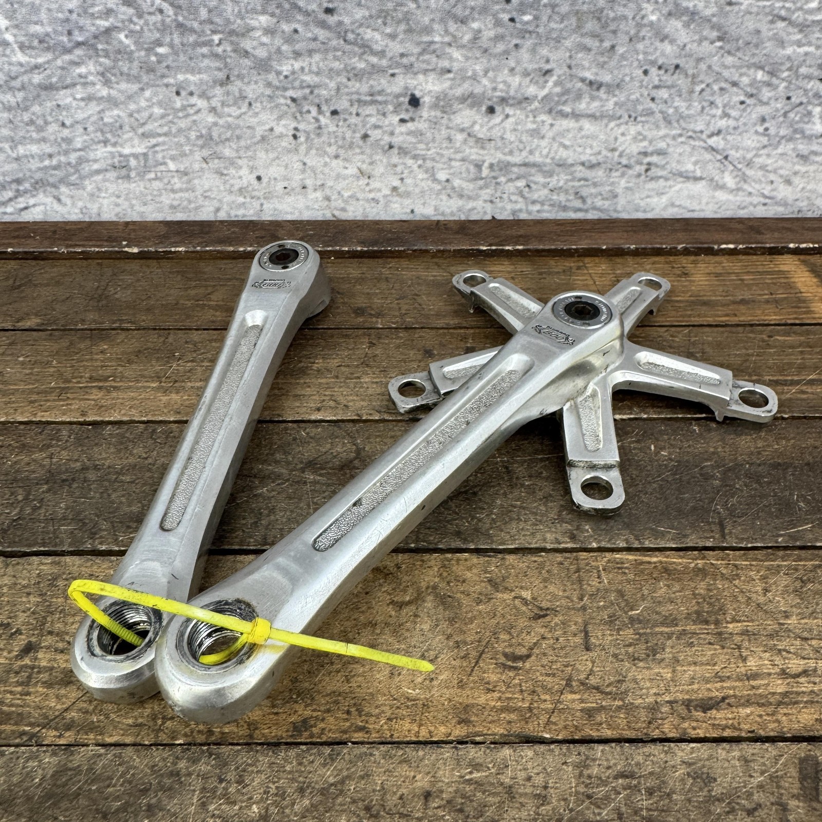 Vintage Shimano 600 Arabesque Crankset 170mm Old School BMX 130 BCD Japan