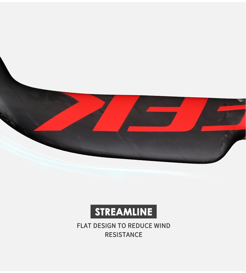 Full Carbon Fiber Handlebar Road Bicycle Integrated Handlebar Bicycle Drop Bar