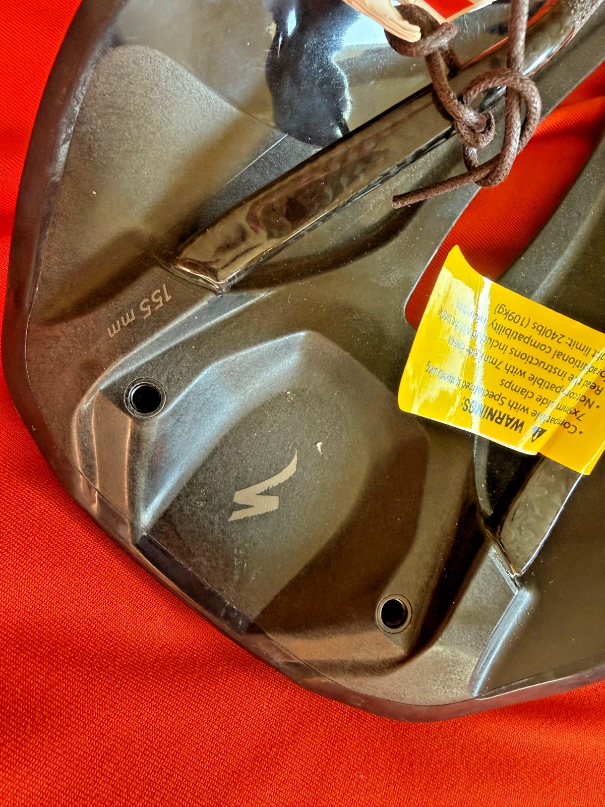 Specialized Phenom PRO 155mm Saddle Black FACT Carbon Rail NEW W/TAG LOWFRICTION