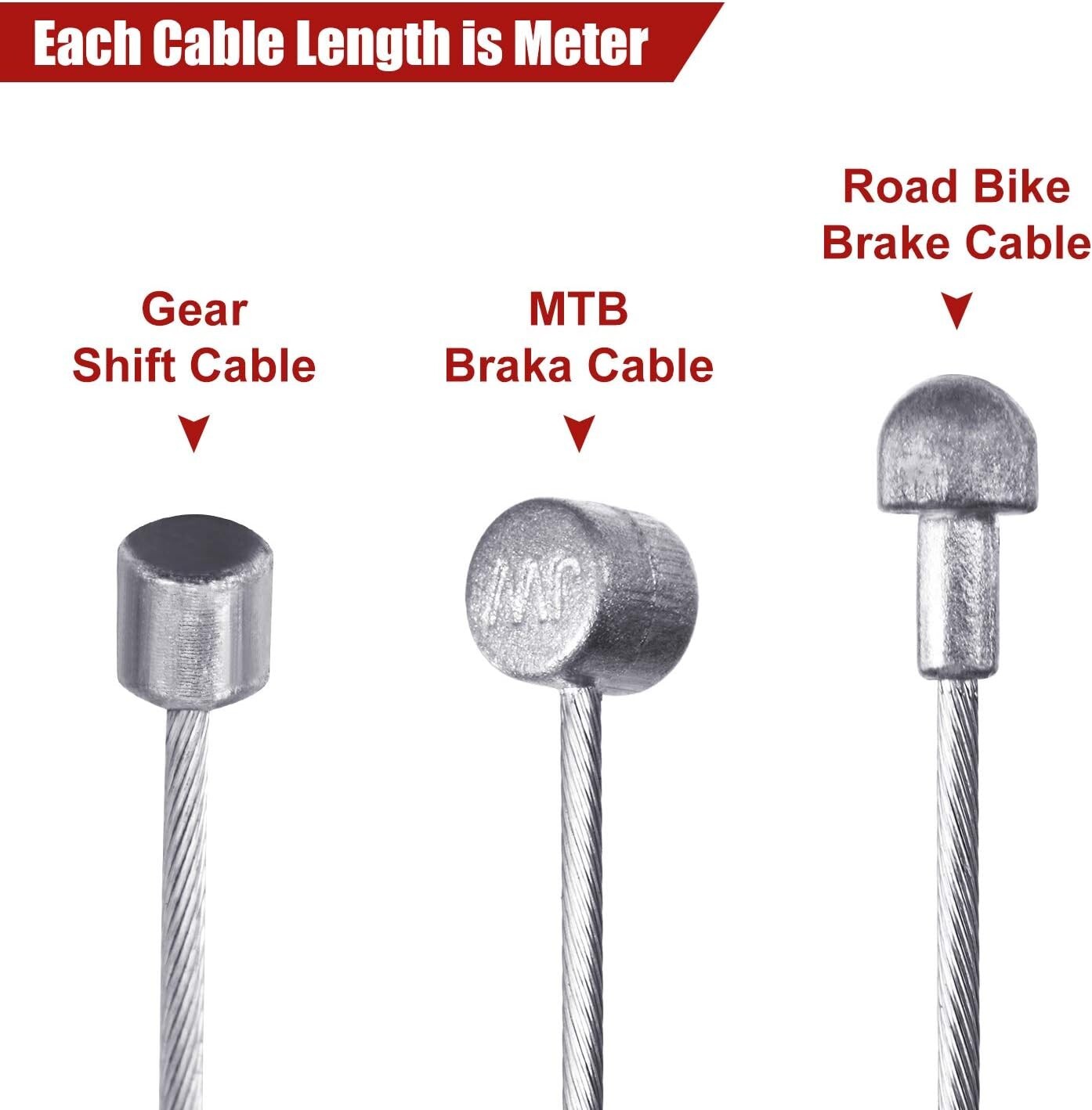 Universal Bicycle Shift and Brake Cable Kit – Durable and Reliable for All Bikes