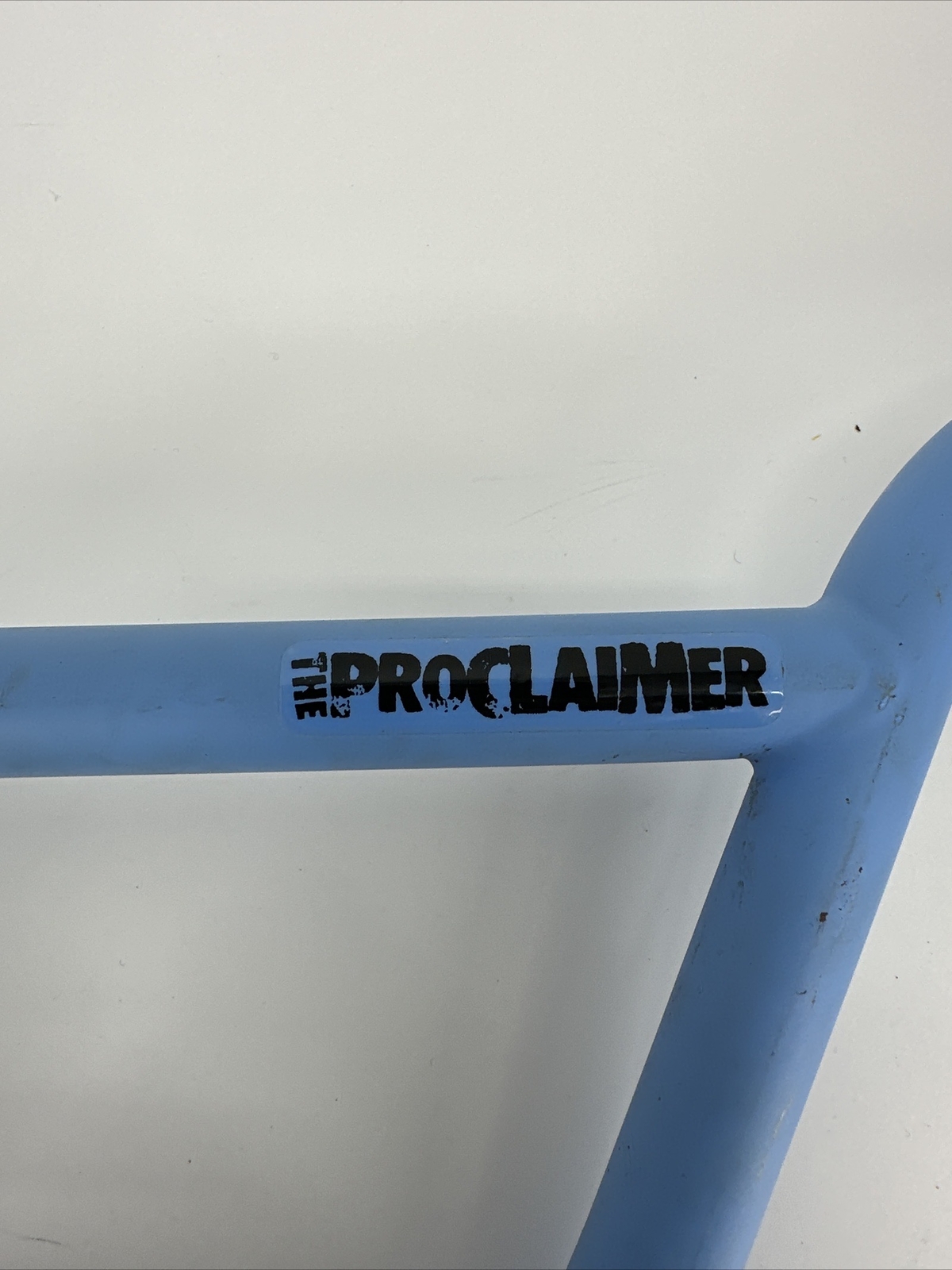 The ProClaimer Retro Old School BMX Bike Handlebars 24″ Length 7″ Rise Blue