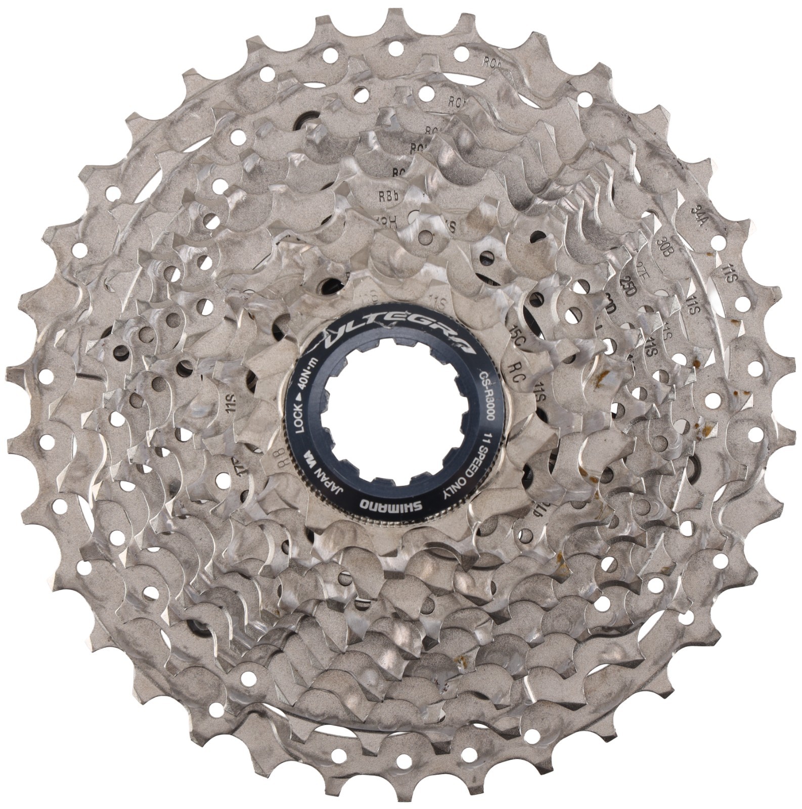 Shimano Ultegra CS-R8000 11 Speed Road Bike Cassette 11-34T Hyperglide HG