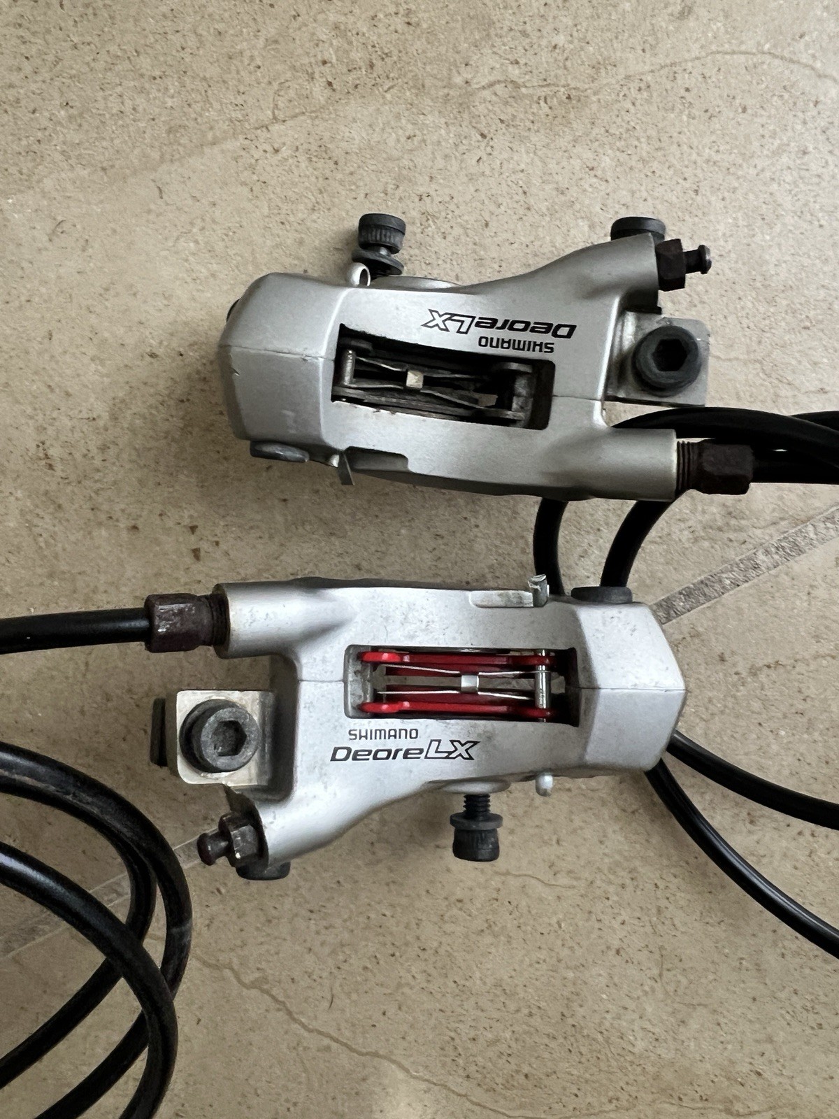 Shimano Deore LX ST-M585 Shifter & Disc Brake Set Dual Control 3×9 Speed MTB XC