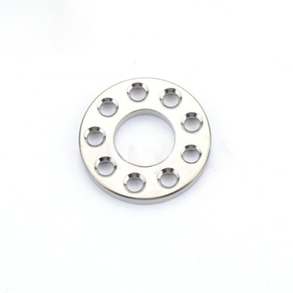 10pcs/lot Titanium Bolts Screws Washer M6M8 M10 Porous Drilled Spacer TiWashers*