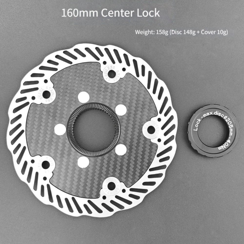 Ultralight Carbon Fiber Bike Disc Brake FOR ROTOR 140mm 160mm MTB Road Bike New
