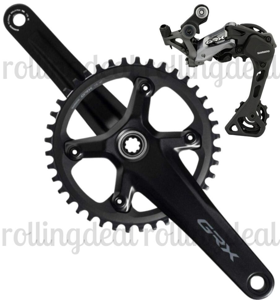 Shimano GRX 1×11 RX810 Gravel-specific Mechanical groupset w/RX600 40T Crank New