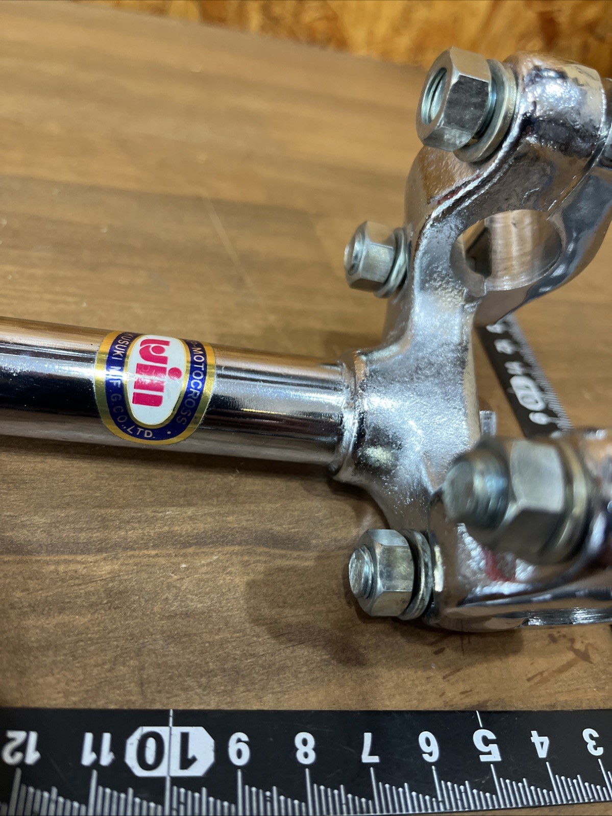 Motocross Double Clamp Quill Stem 22.2mm Old School BMX Japan Vintag